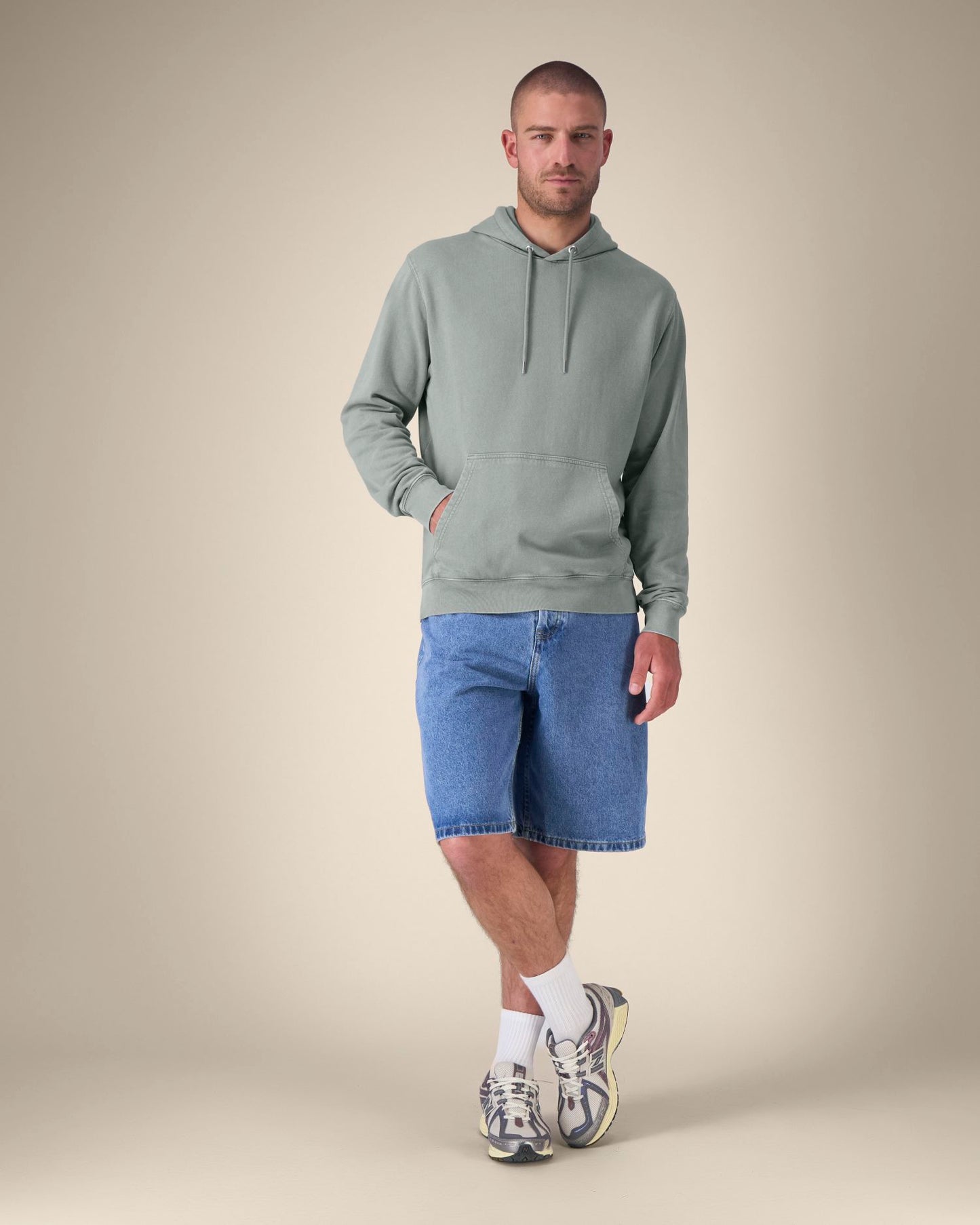 Archer Vintage – Unisex Hoodie sweatshirt - G. Dyed Swimmer Blue