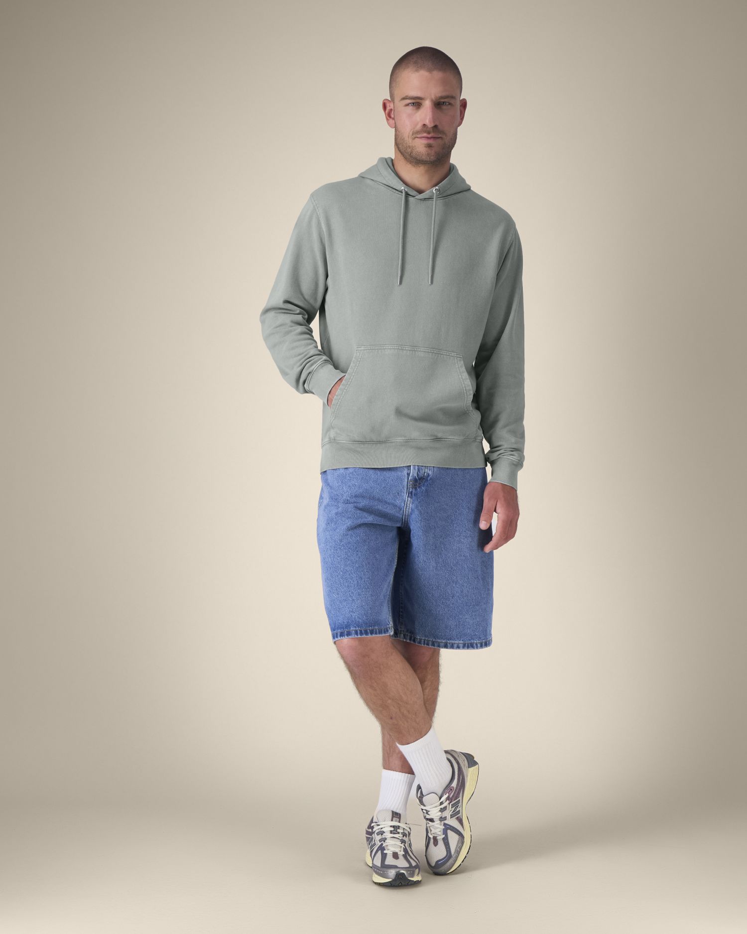 Archer Vintage – Unisex Hoodie sweatshirt - G. Dyed Swimmer Blue