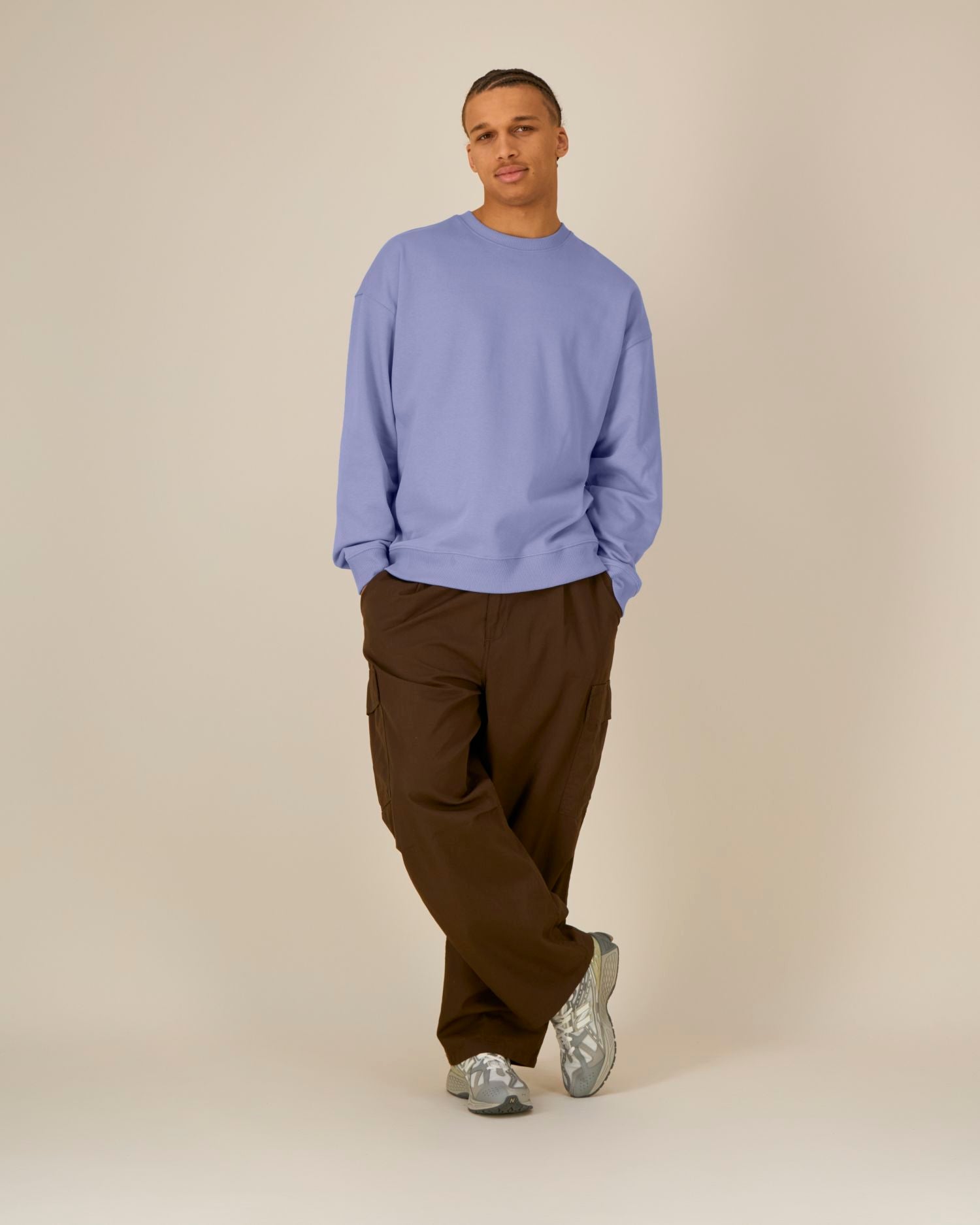 Radder 2.0 – Unisex Crew neck sweatshirt - White