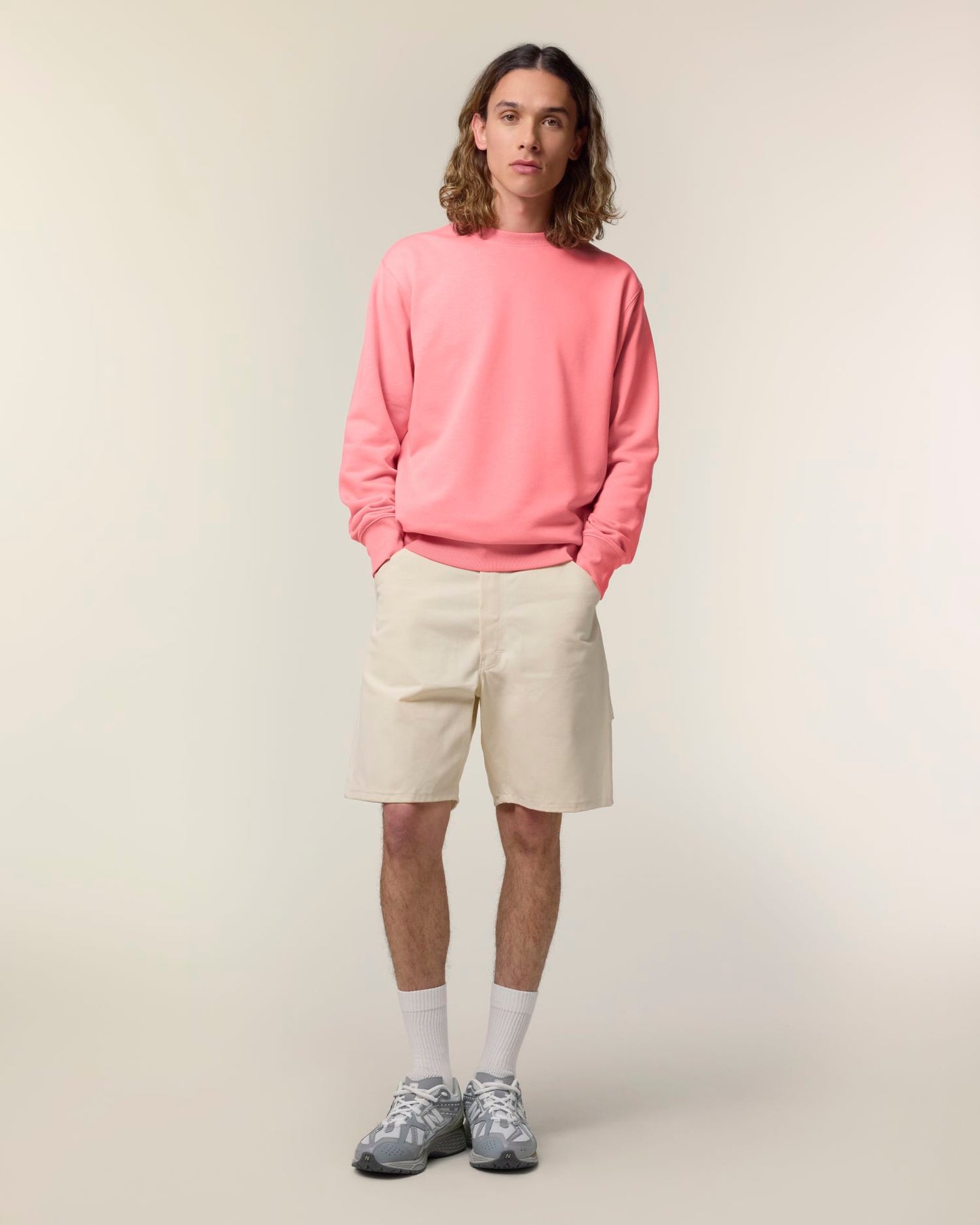 Matcher – Unisex Crew neck sweatshirt - White