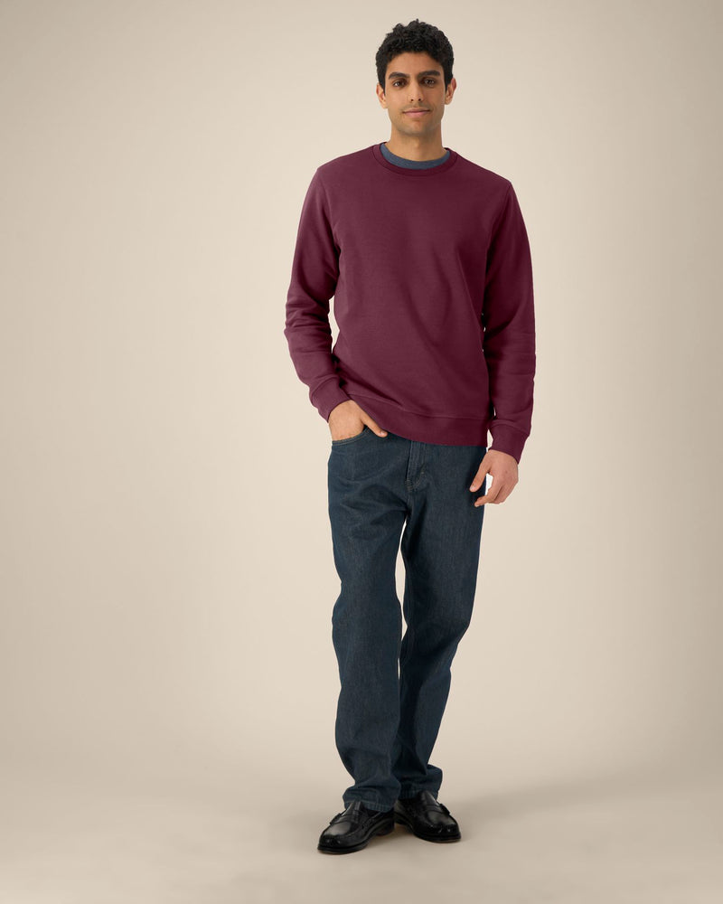 Roller – Unisex Crew neck sweatshirt - White