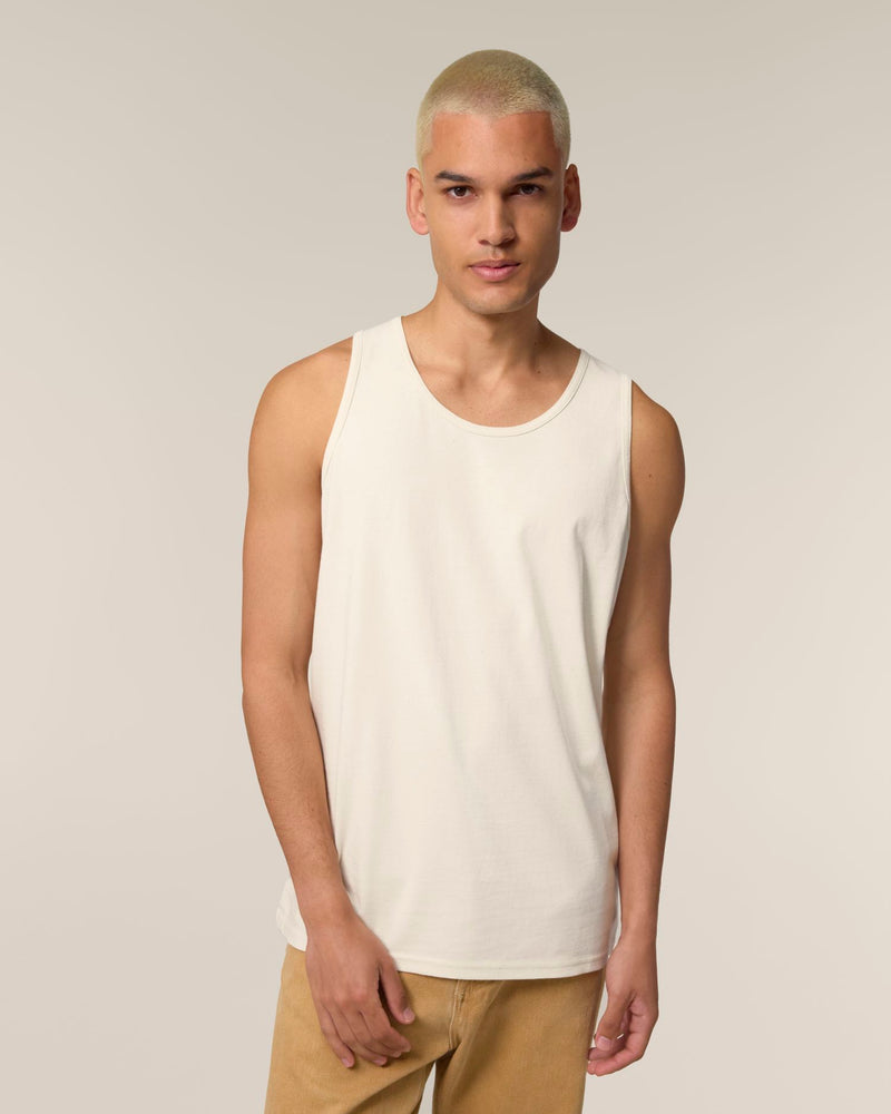 Stanley Stancer – Men Tank Top - White