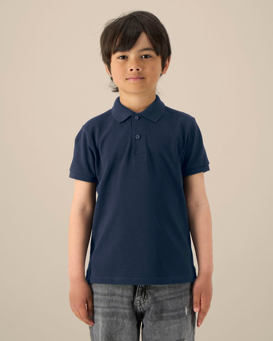 Mini Sprinter – Kids Polo Shirt - White