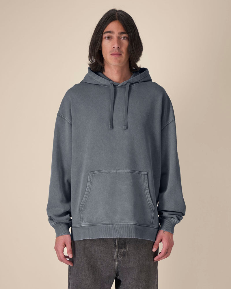 Slammer 2.0 vintage – Unisex Hoodie sweatshirt - G. Dyed Misty Grey