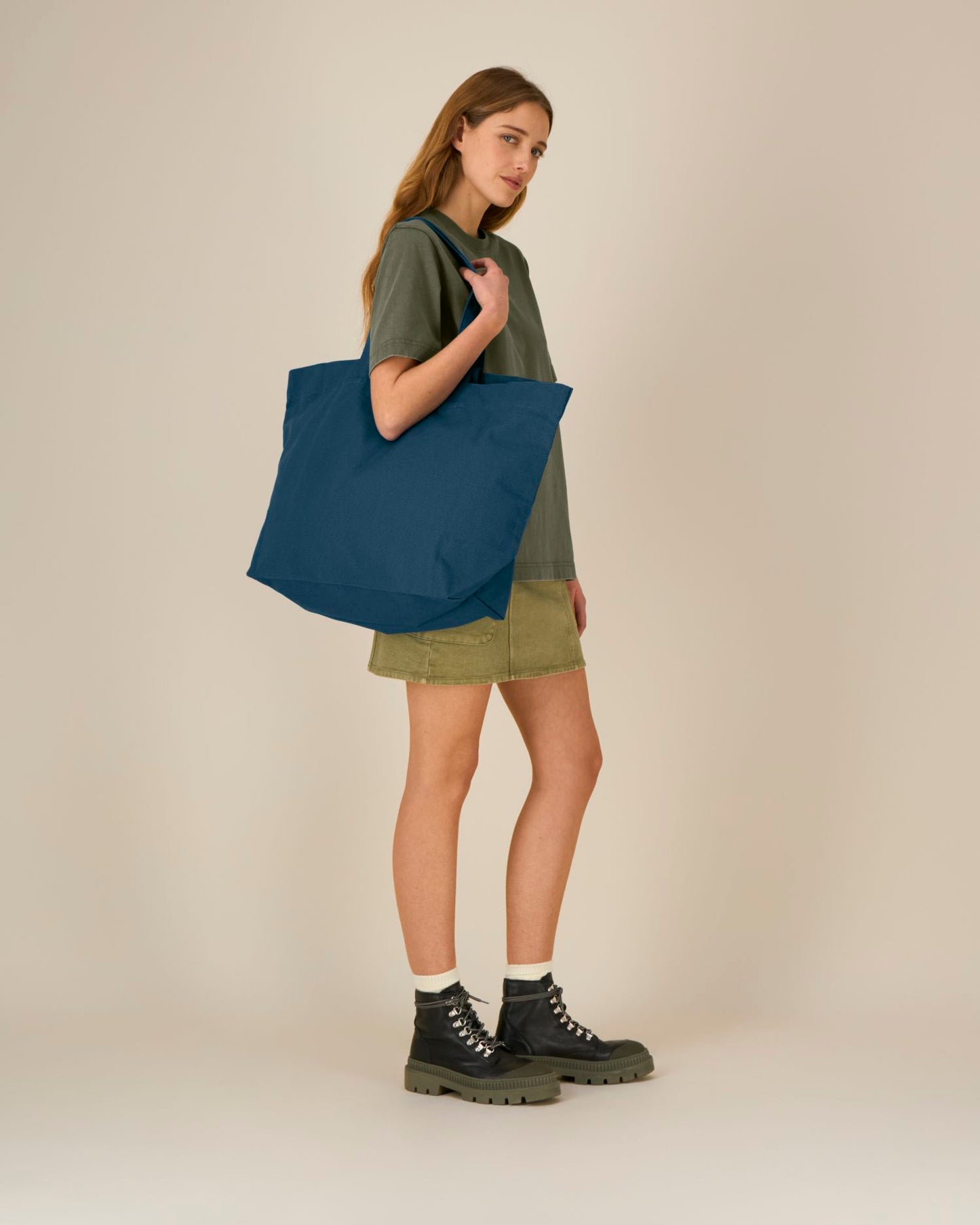 Shopping bag 2.0 – Unisex - Worker Blue