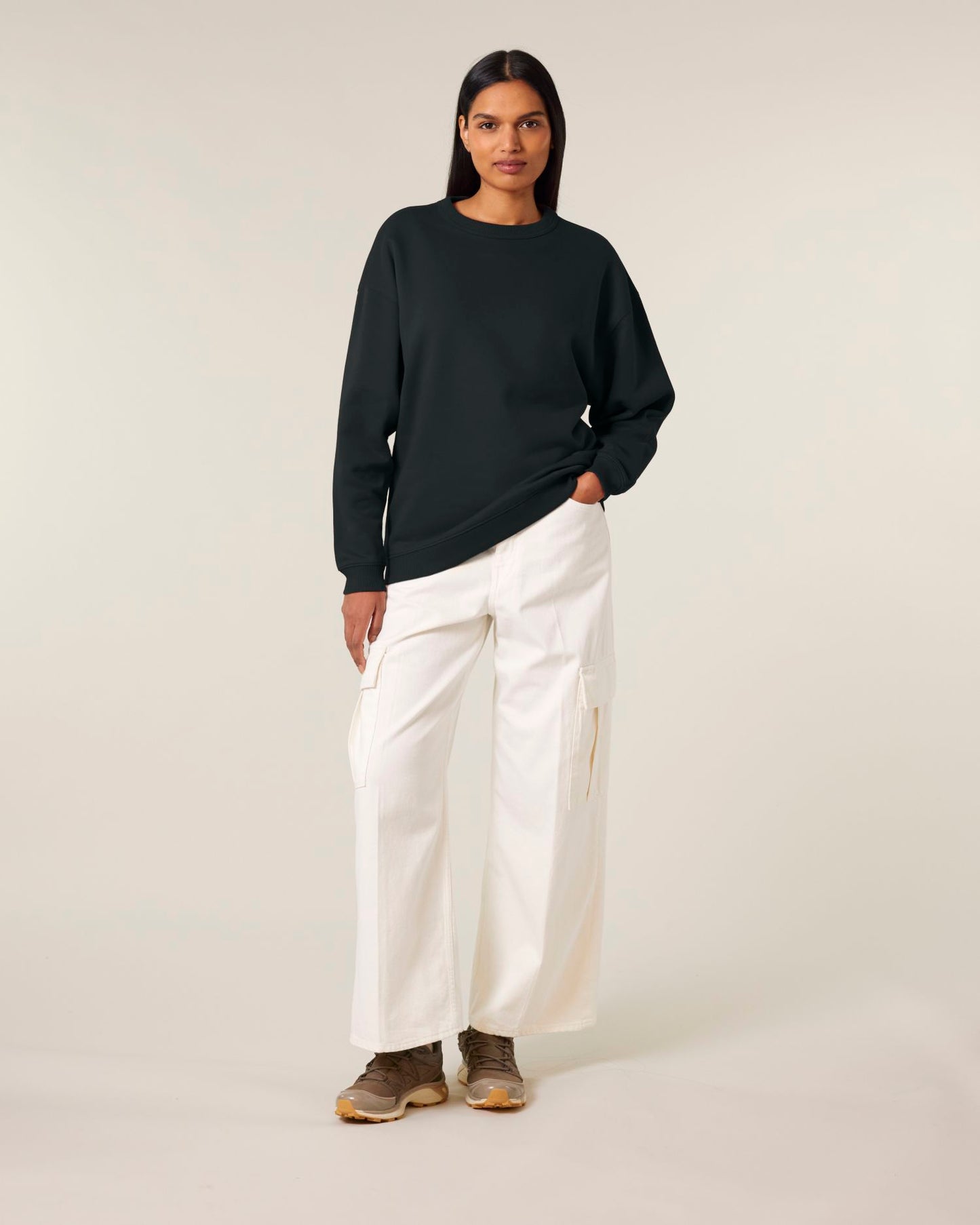 Stella Paloma – Women Crew neck sweatshirt - Off White