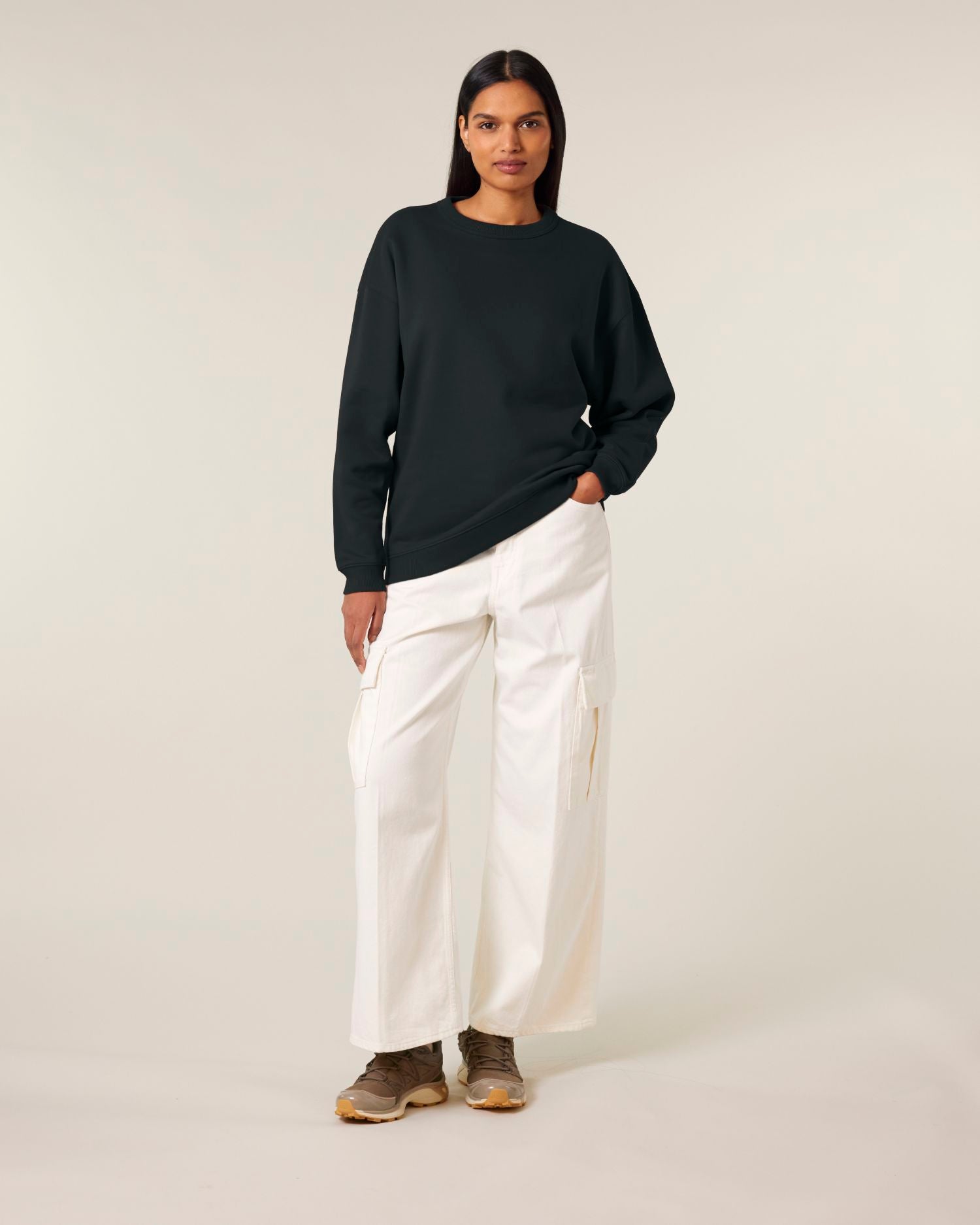 Stella Paloma – Women Crew neck sweatshirt - Off White